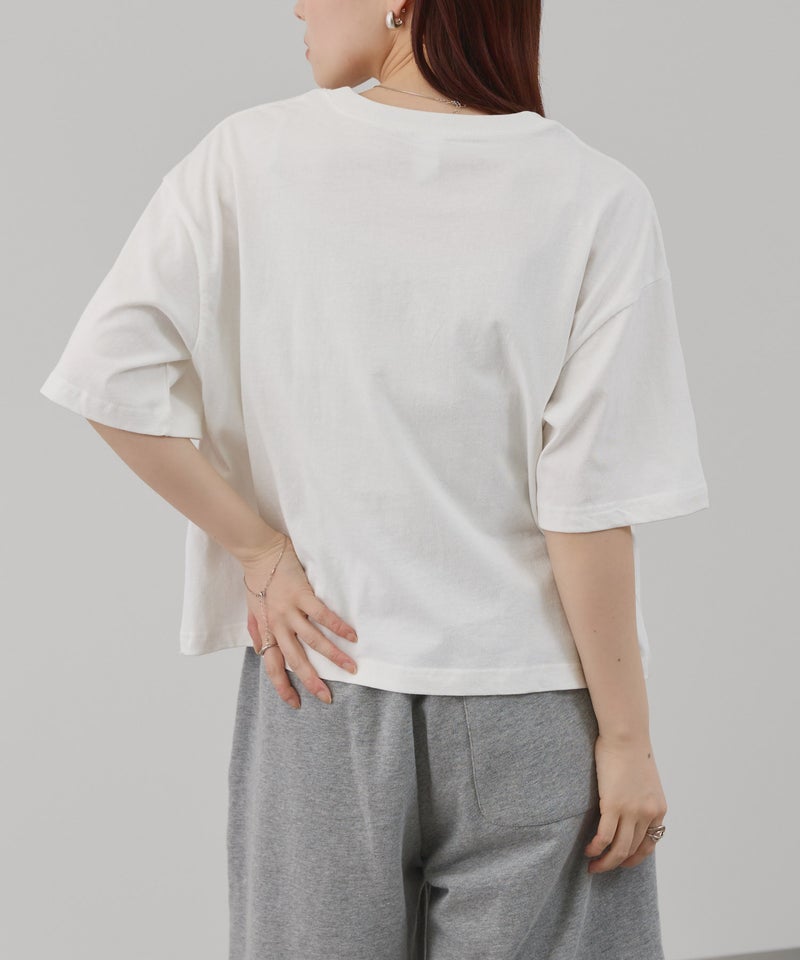 DISCUS アソートグラフィックプリント クルーネック半袖コラボTシャツ カリフォルニア大学 レディース メール便 対応商品商品画像-6