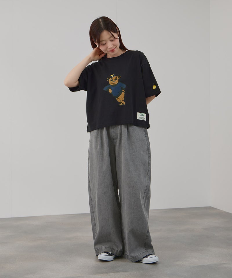 DISCUS  アソートグラフィックプリント クルーネック半袖コラボTシャツ カリフォルニア大学 レディース メール便 対応商品商品画像-9