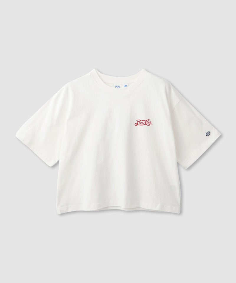 DISCUS  アソートグラフィックプリント クルーネック半袖コラボTシャツ PEPSI レディース メール便 対応商品商品画像-12