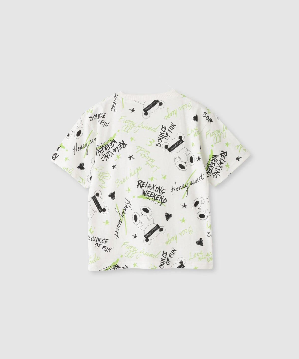 T-GRAPHICS 総柄プリントTシャツ キッズ メール便 対応商品