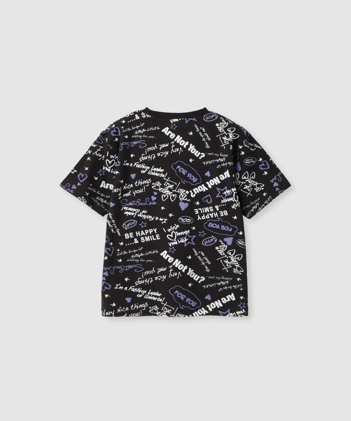 T-GRAPHICS 総柄プリントTシャツ キッズ メール便 対応商品