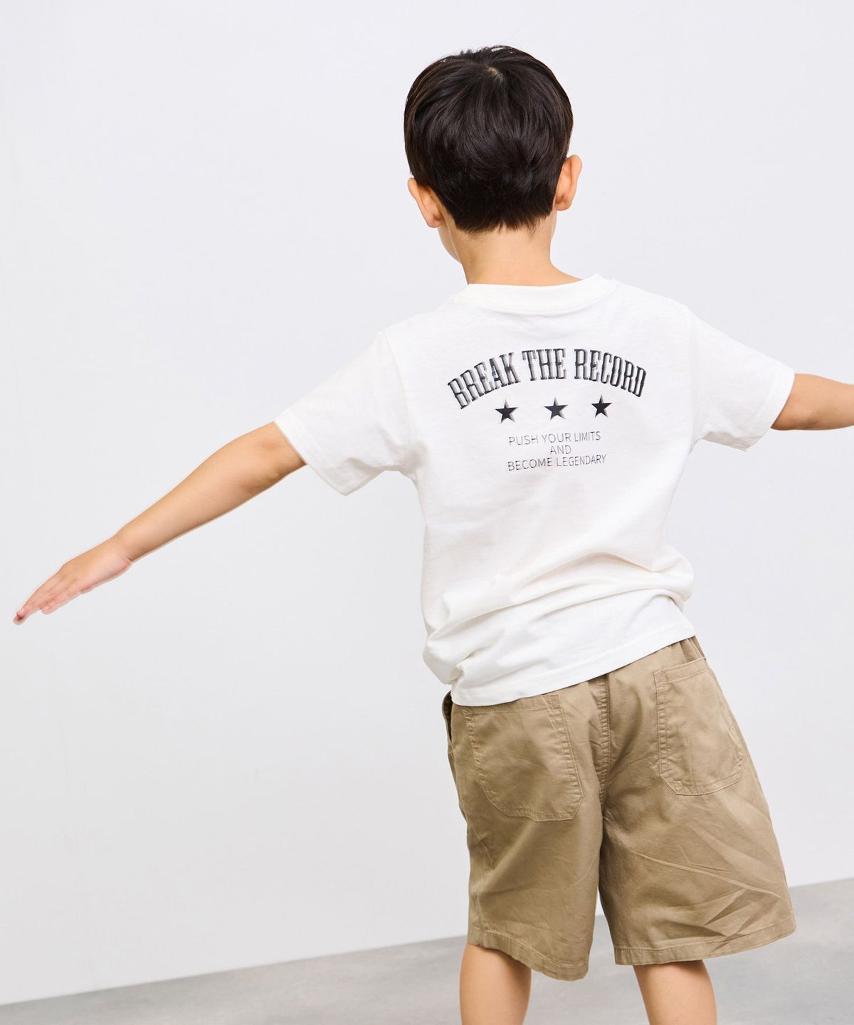 T-GRAPHICS ストリートグラフィック ロゴプリント半袖Tシャツ キッズ メール便 対応商品