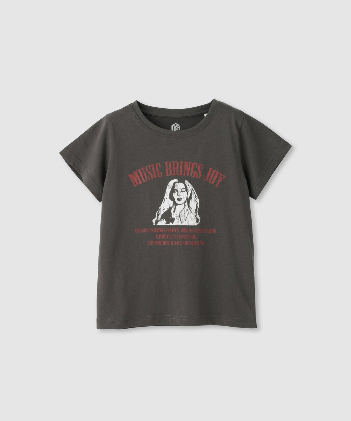 T-GRAPHICS アートグラフィック ロゴプリントTシャツ キッズ メール便 対応商品