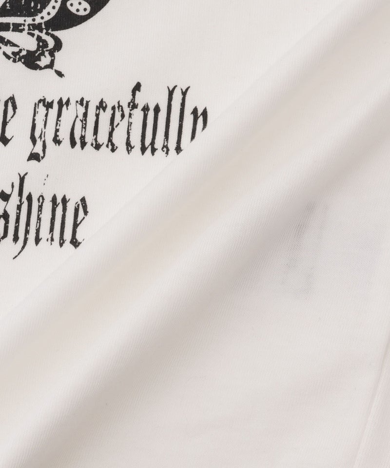 T-GRAPHICS  前後プリント クロップド半袖Tシャツ キッズ メール便 対応商品商品画像-8