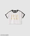 CECIL McBEE 肩ラインプリントロゴTシャツ キッズ メール便 対応商品商品サムネイル-2
