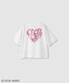 CECIL McBEE  ラインストーンラメプリントTシャツ キッズ メール便 対応商品商品サムネイル-1