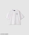 CECIL McBEE ラインストーンラメプリントTシャツ キッズ メール便 対応商品商品サムネイル-3