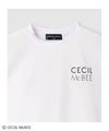 CECIL McBEE ラインストーンラメプリントTシャツ キッズ メール便 対応商品商品サムネイル-5