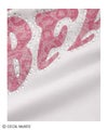 CECIL McBEE  ラインストーンラメプリントTシャツ キッズ メール便 対応商品商品サムネイル-8