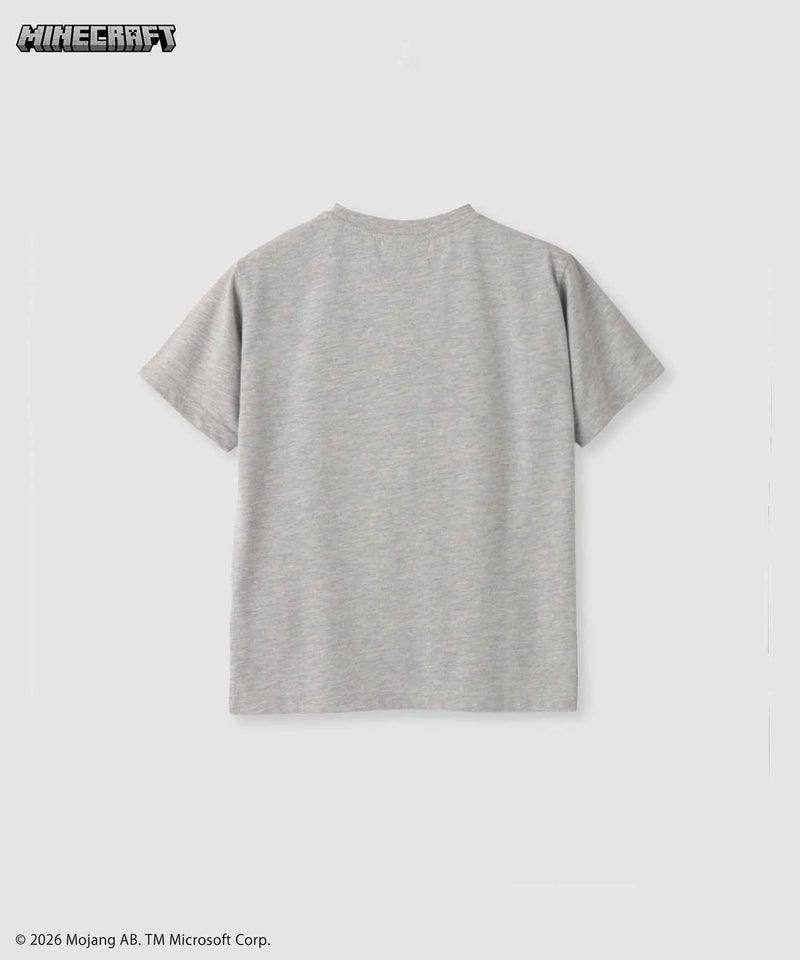 Minecraft マインクラフト エンボスプリントTシャツ キッズ メール便 対応商品商品画像-3
