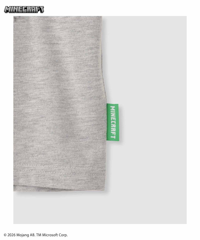 Minecraft マインクラフト エンボスプリントTシャツ キッズ メール便 対応商品商品画像-4