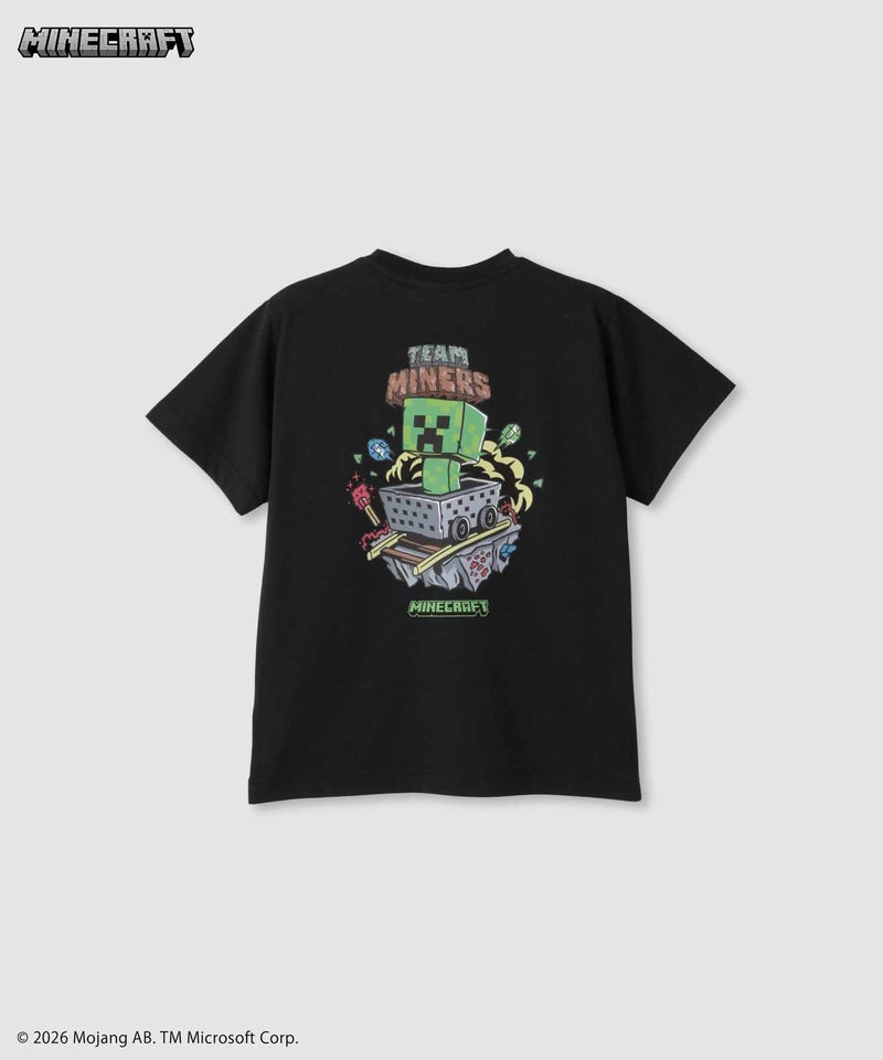 Minecraft マインクラフト ポケットTシャツ キッズ メール便 対応商品商品画像-1