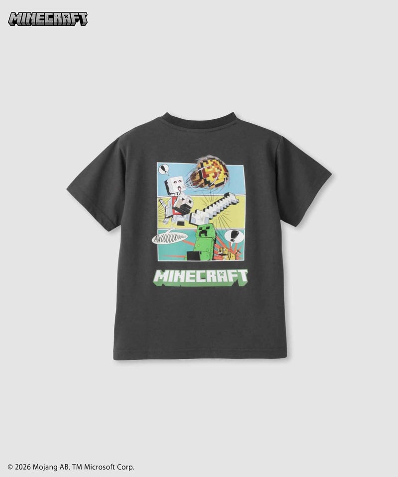 Minecraft マインクラフト ポケットTシャツ キッズ メール便 対応商品商品画像-2