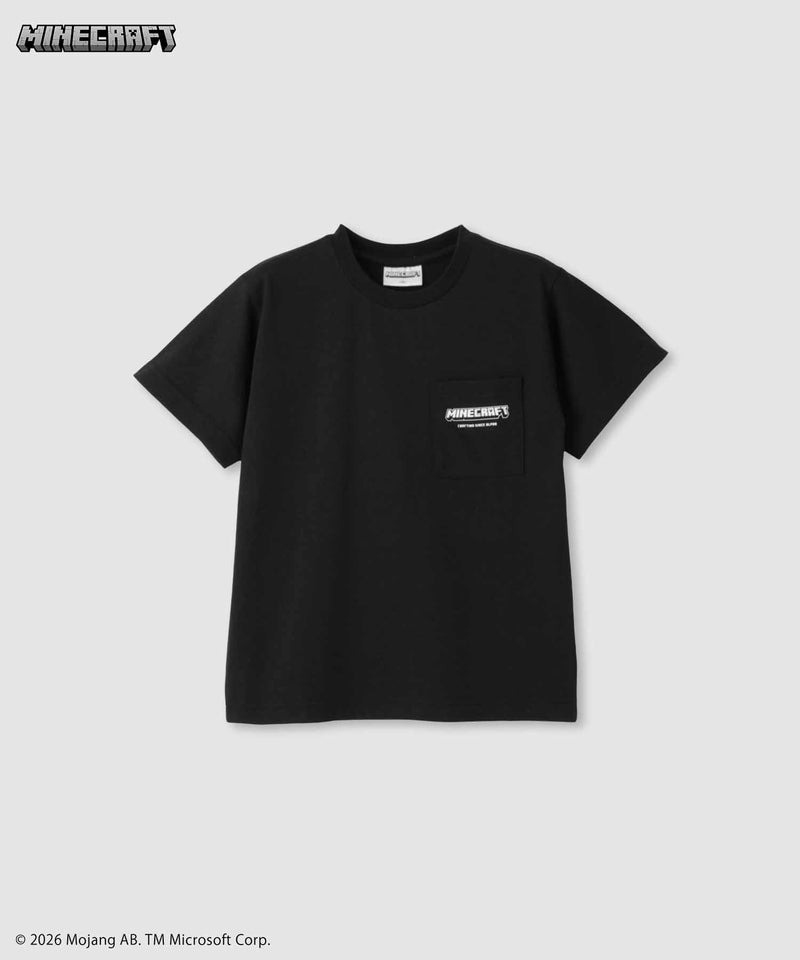 Minecraft マインクラフト ポケットTシャツ キッズ メール便 対応商品商品画像-3