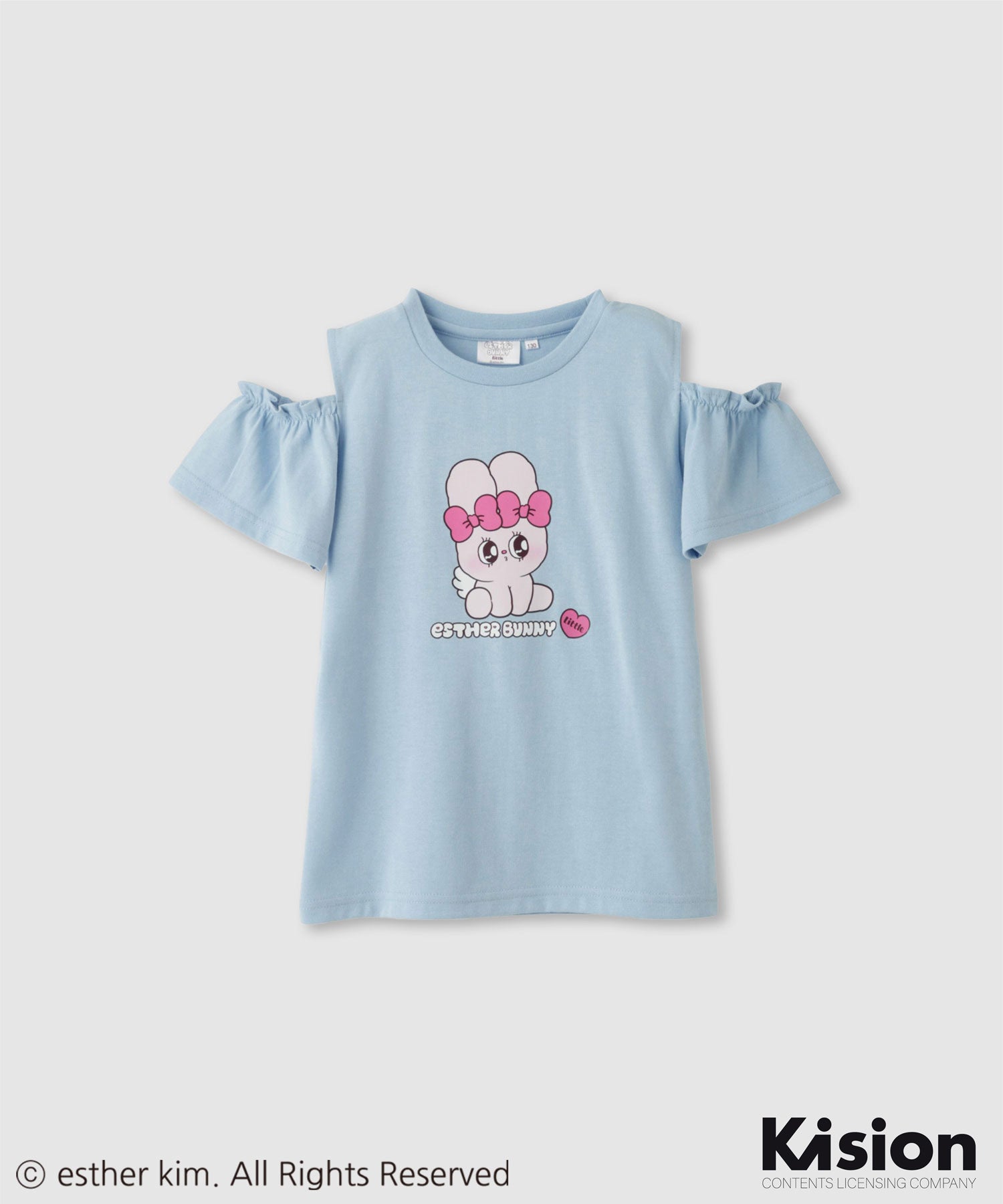 エスターバニーリトル 肩開きTシャツ キッズ