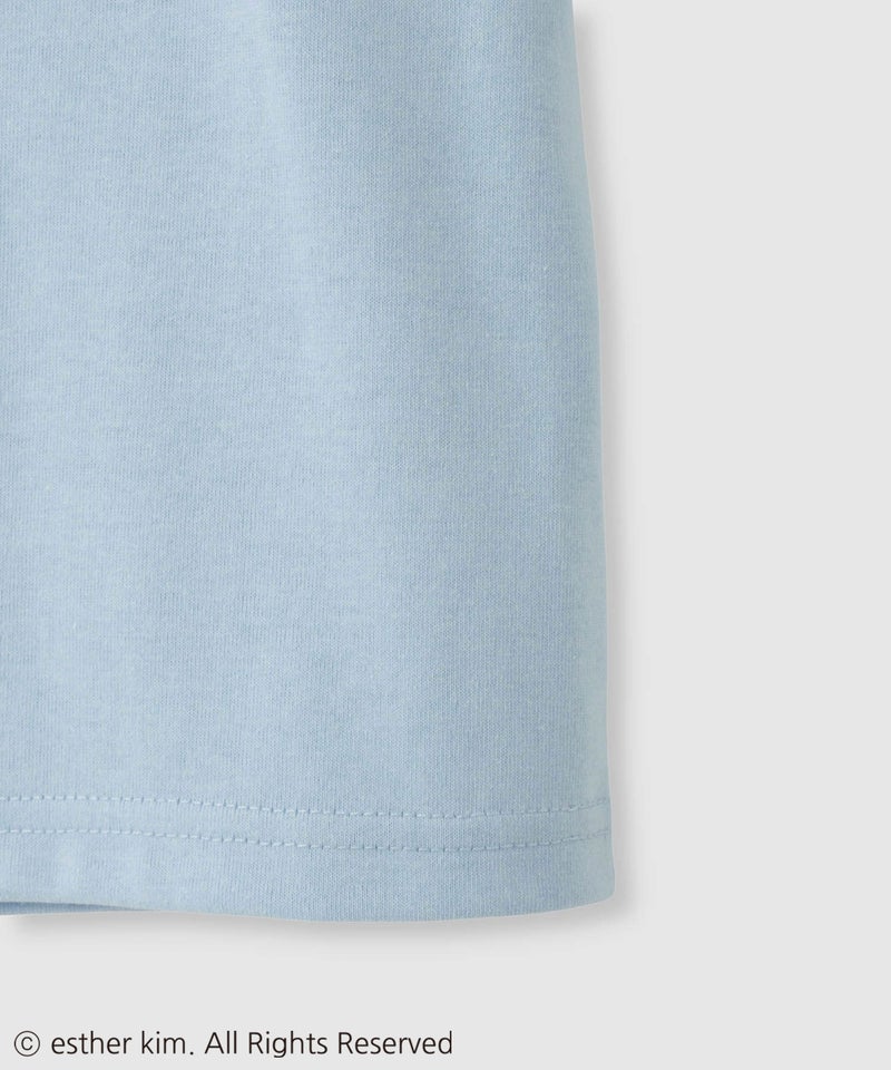 エスターバニーリトル 肩開きTシャツ キッズ メール便 対応商品商品画像-5