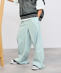 NAVY SARARI イージーワイドパンツ キッズ
