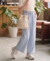 NAVY SARARI イージーワイドパンツ キッズ