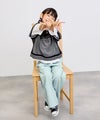 [値下げ]NAVY  SARARI イージーワイドパンツ キッズ商品サムネイル-4