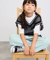 [値下げ]NAVY  SARARI イージーワイドパンツ キッズ商品サムネイル-13