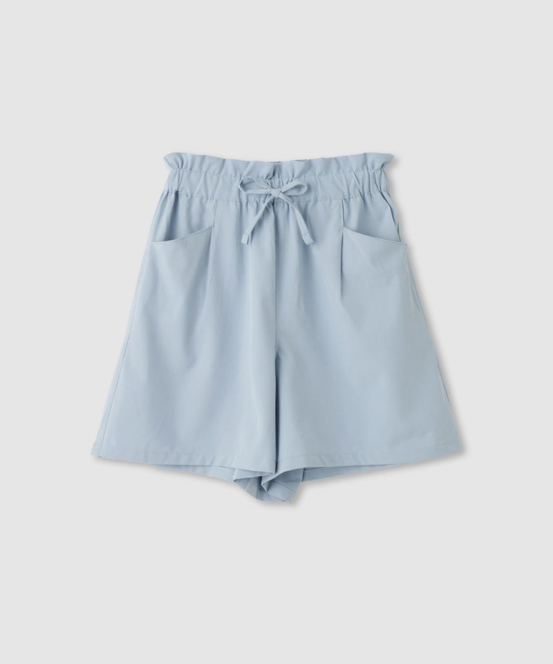 NAVY SARARI 冷感キュロットパンツ ウエストフリル キッズ商品画像-5