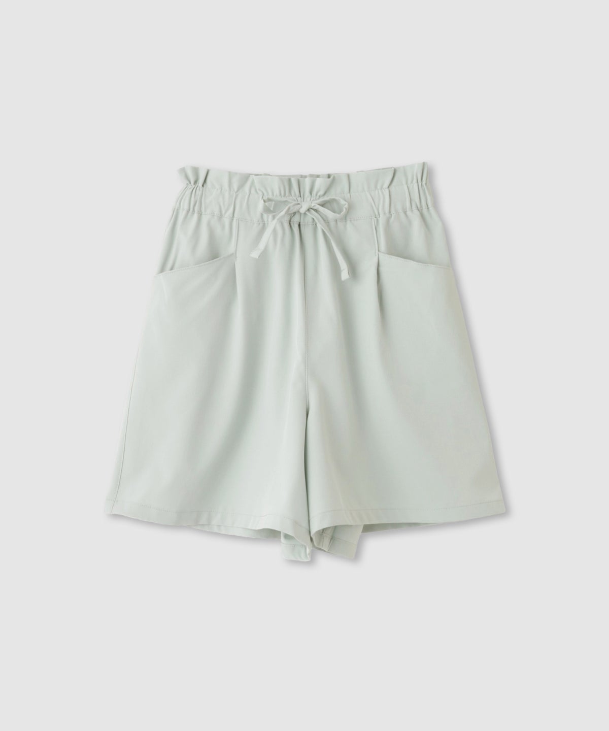 NAVY SARARI 冷感キュロットパンツ ウエストフリル キッズ