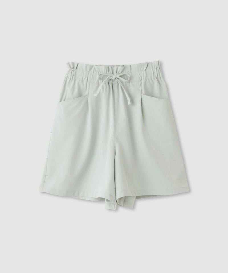 NAVY SARARI 冷感キュロットパンツ ウエストフリル キッズ商品画像-5