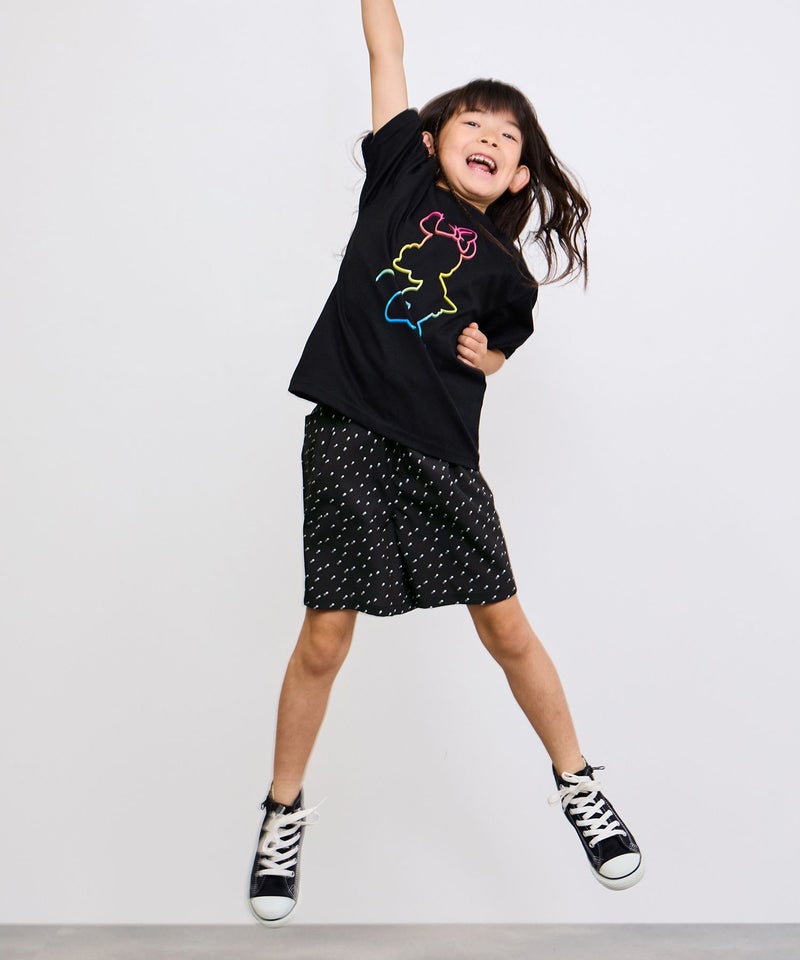 [期間限定価格]NAVY  SARARI 冷感キュロットパンツ ウエストフリル キッズ商品画像-10