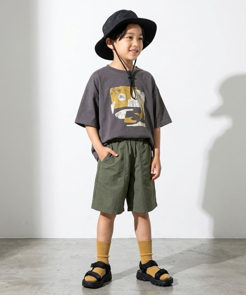 NAVY 撥水加工付き水陸両用パンツ キッズ商品画像-17