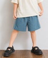 [値下げ]NAVY  サッカー素材 冷感ショートパンツ サイドライン キッズ商品サムネイル-1