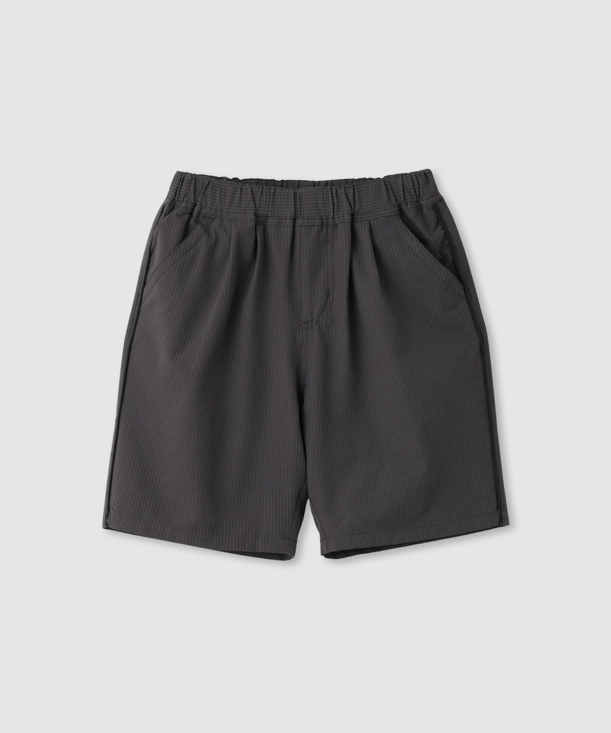 NAVY サッカー素材 冷感ショートパンツ サイドライン キッズ