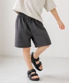 [値下げ]NAVY  サッカー素材 冷感ショートパンツ サイドライン キッズ商品サムネイル-2