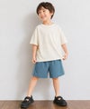 [値下げ]NAVY  サッカー素材 冷感ショートパンツ サイドライン キッズ商品サムネイル-4