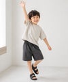 NAVY サッカー素材 冷感ショートパンツ サイドライン キッズ商品サムネイル-5