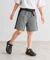 NAVY  切替デザイン ギアショートパンツ キッズ商品サムネイル-2