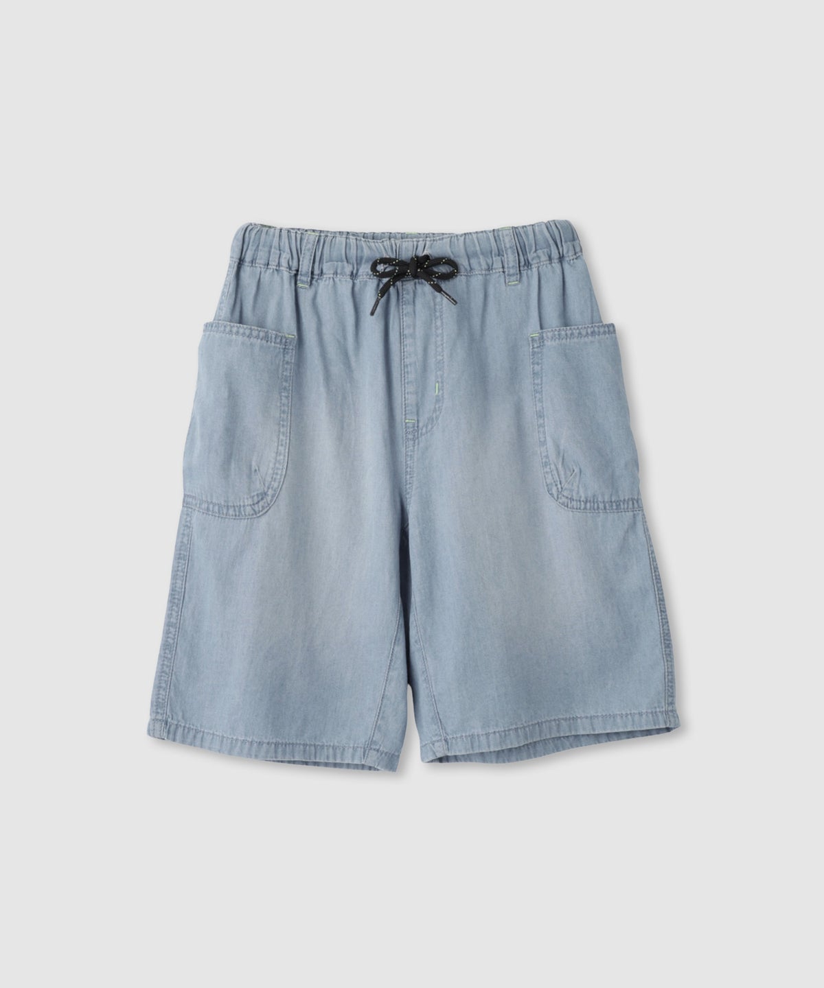 NAVY コットンソフトデニム ガーデニングショートパンツ キッズ