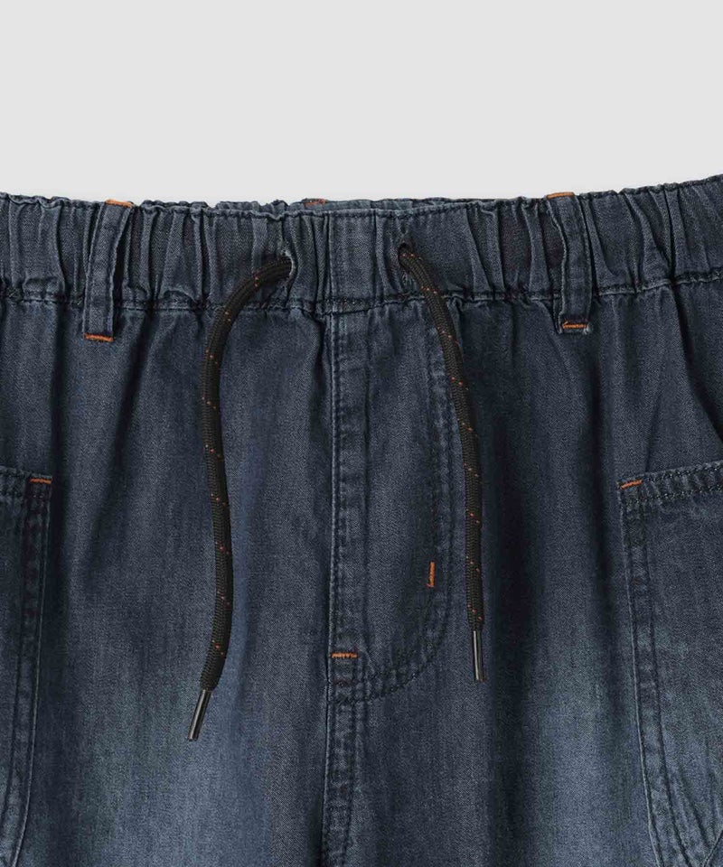 NAVY コットンソフトデニム ガーデニングショートパンツ キッズ商品画像-7