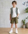 NAVY  コットンソフトツイル ベーシックショートパンツ キッズ商品サムネイル-7