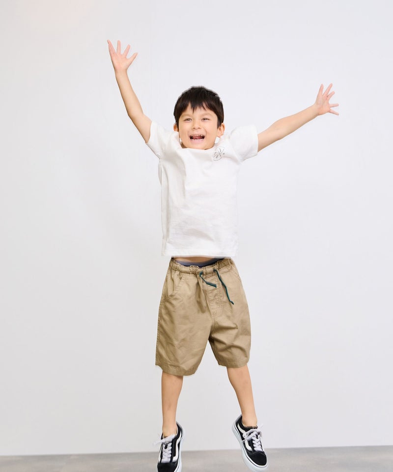 [期間限定価格]NAVY  コットンソフトツイル ベーシックショートパンツ キッズ商品画像-9