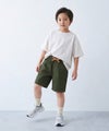 NAVY コットンソフトツイル ベーシックショートパンツ キッズ商品サムネイル-11