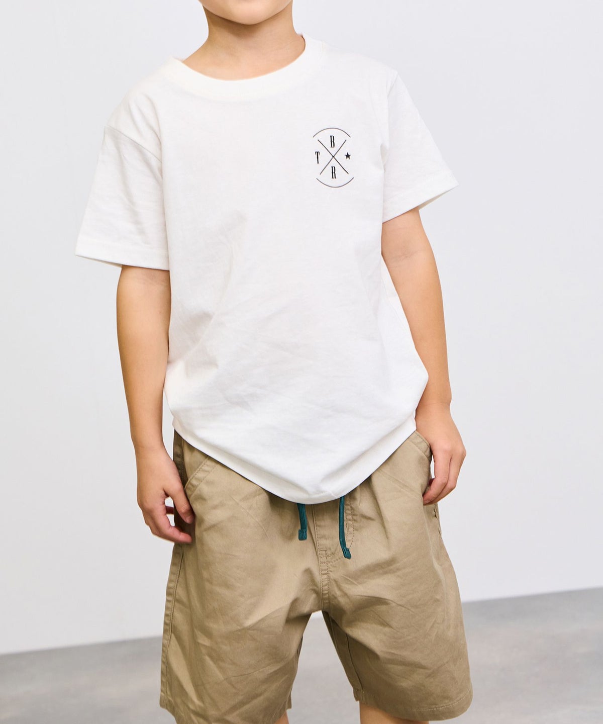 NAVY コットンソフトツイル ベーシックショートパンツ キッズ