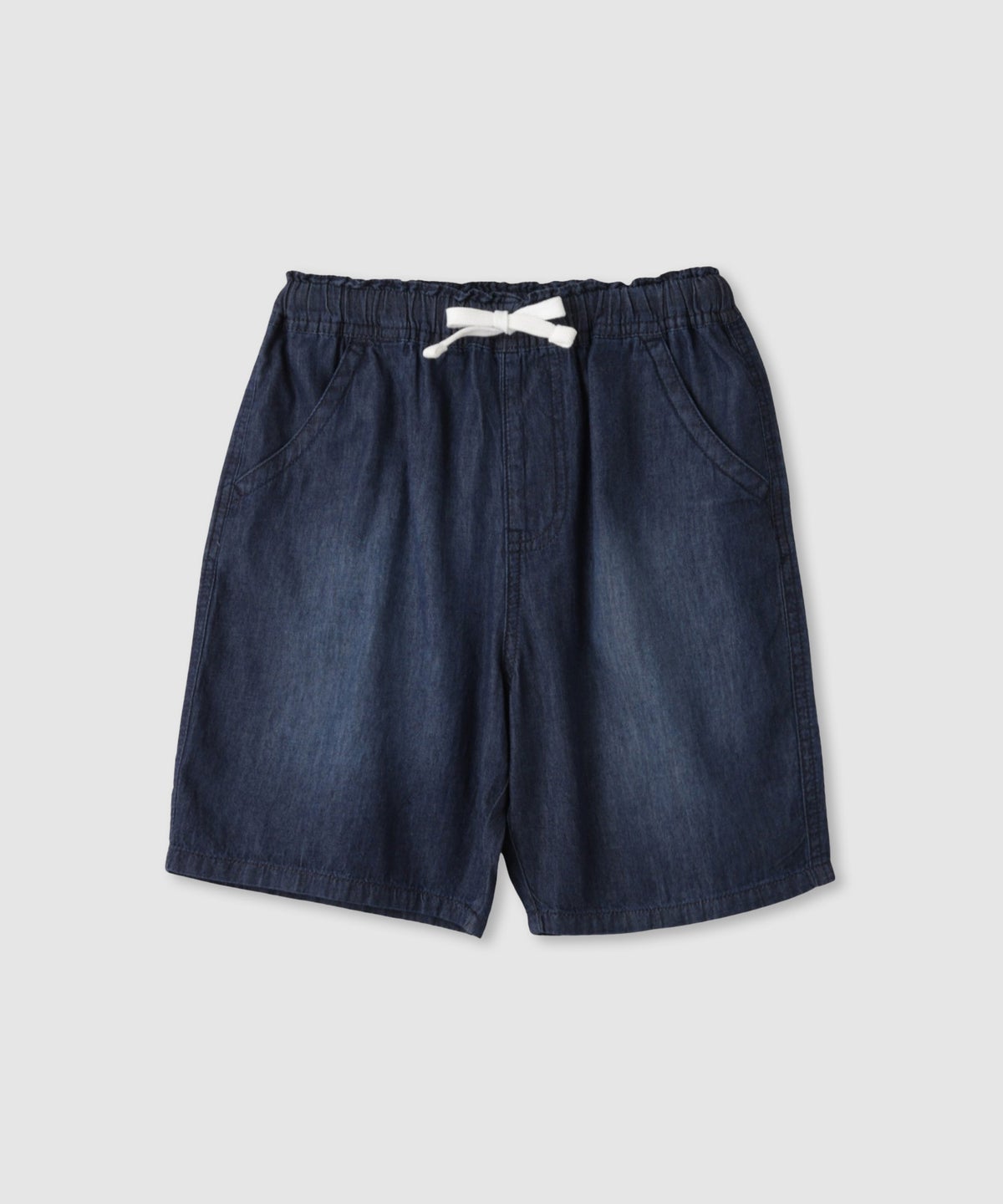 NAVY コットンライトオンス ソフトデニムショートパンツ キッズ