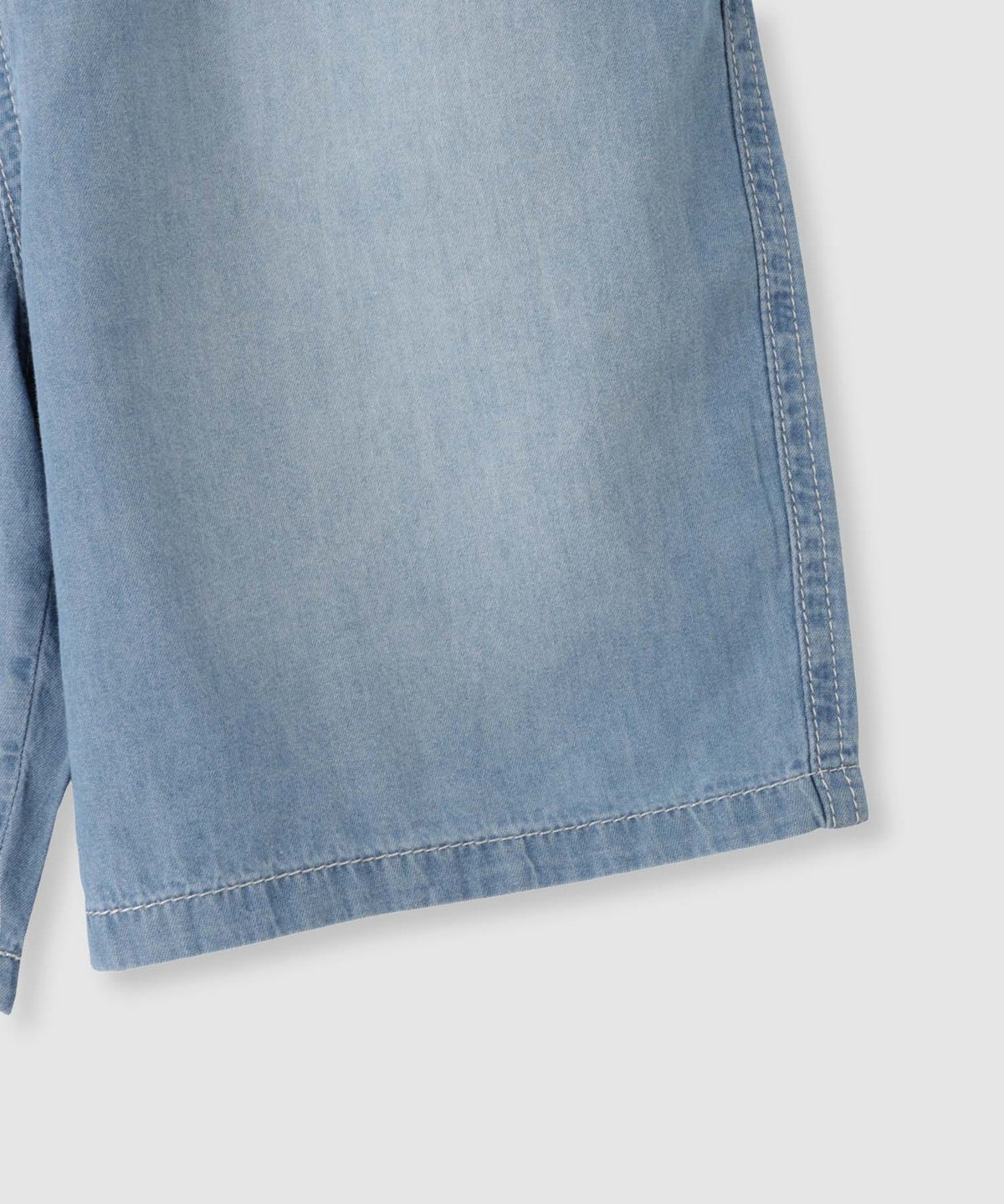 NAVY コットンライトオンス ソフトデニムショートパンツ キッズ