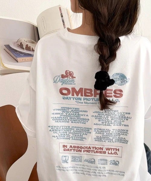 Classical Elf《JaVaジャバコラボ》お洒落見え抜群。大人カジュアルなゆったり半袖T。バック刺繍ビッグTEE(半袖)商品画像-6