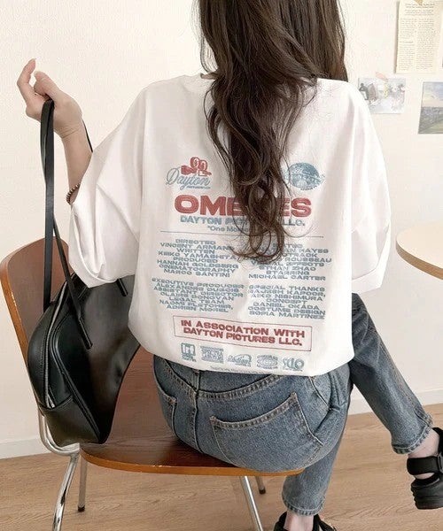 Classical Elf《JaVaジャバコラボ》お洒落見え抜群。大人カジュアルなゆったり半袖T。バック刺繍ビッグTEE(半袖)商品画像-9