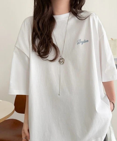 Classical Elf《JaVaジャバコラボ》お洒落見え抜群。大人カジュアルなゆったり半袖T。バック刺繍ビッグTEE(半袖)商品画像-10