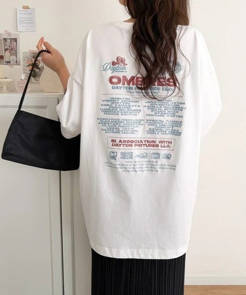 Classical Elf《JaVaジャバコラボ》お洒落見え抜群。大人カジュアルなゆったり半袖T。バック刺繍ビッグTEE（半袖）商品画像-11