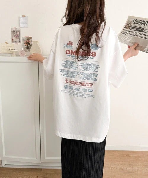 Classical Elf《JaVaジャバコラボ》お洒落見え抜群。大人カジュアルなゆったり半袖T。バック刺繍ビッグTEE(半袖)商品画像-12