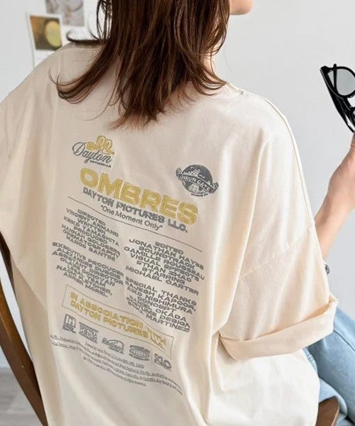 Classical Elf《JaVaジャバコラボ》お洒落見え抜群。大人カジュアルなゆったり半袖T。バック刺繍ビッグTEE（半袖）商品画像-13