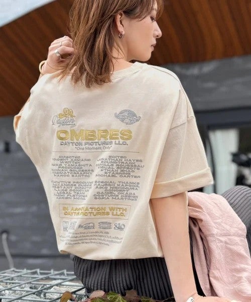 Classical Elf《JaVaジャバコラボ》お洒落見え抜群。大人カジュアルなゆったり半袖T。バック刺繍ビッグTEE（半袖）商品画像-16